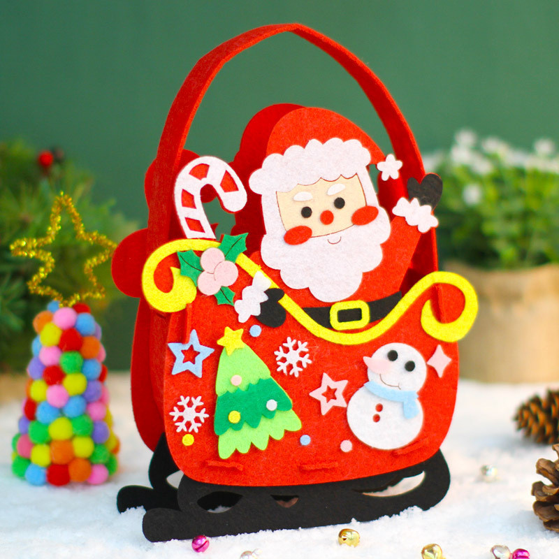 Perfecttoys.id DIY TAS FLANEL NATAL / DIY NATAL TAS / ART & CRAF ANAK