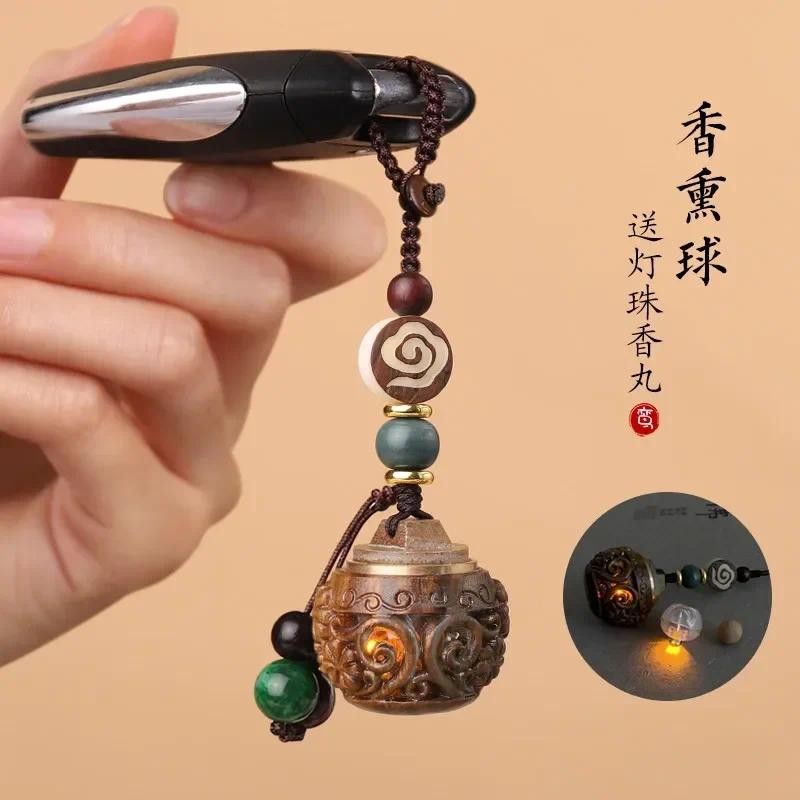 Round Little Love Key ain, Stainless Steel Jewelry, Essential Oil ffuser, Perfume Aromatherapy Locke