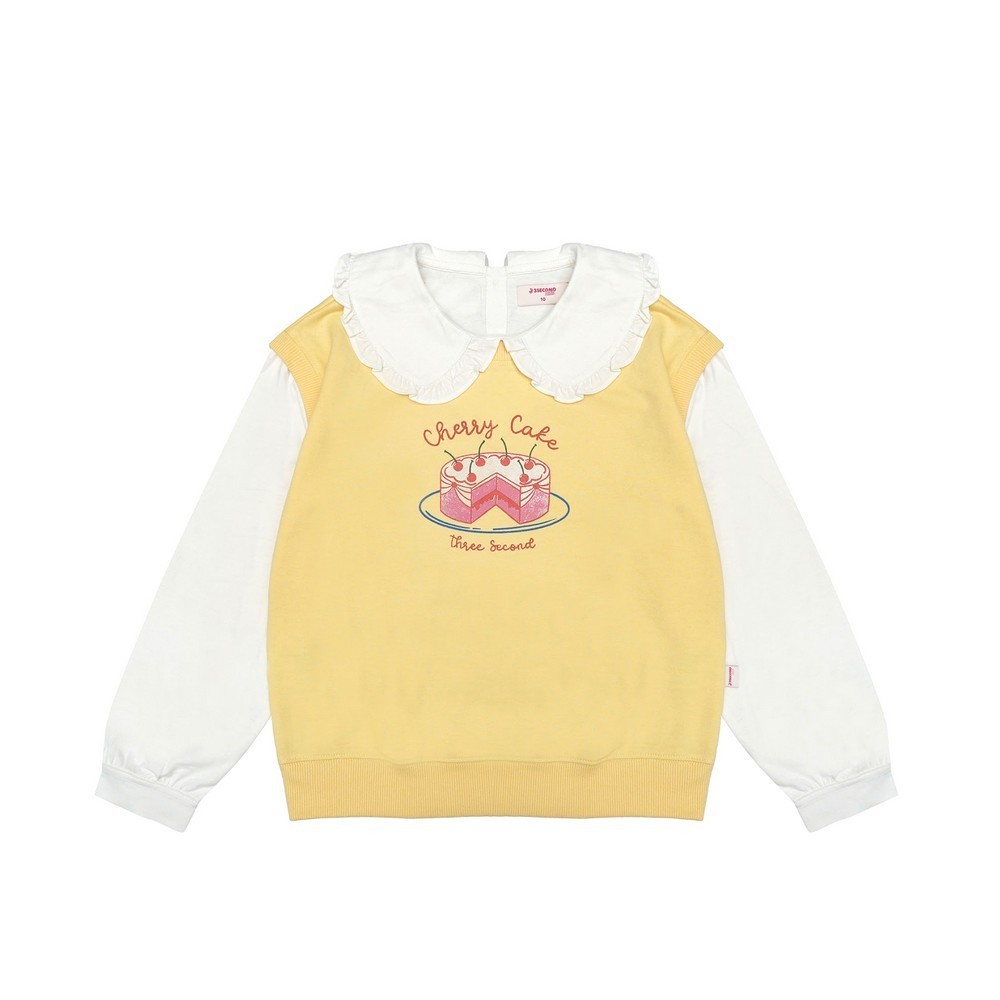 PRADHIP_ID3Second Kids Jaket Anak Perempuan Crewneck Sweatshirt Baby Terry Xyn HP-C010325