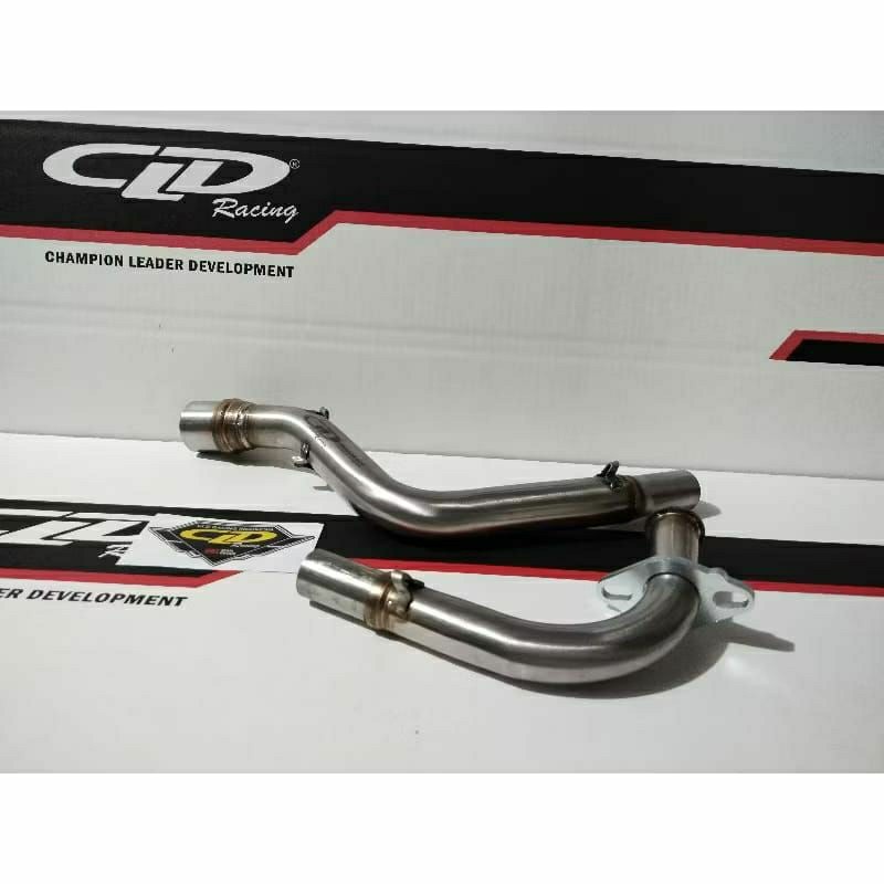 Leheran / Header Knalpot Beat Karbu,Beat Fi,Scoopy ,Kolong Inlet 38mm By CLD Racing
