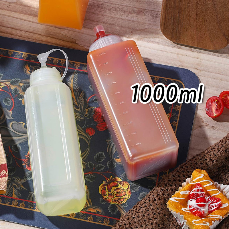 1000ml Botol Saus Plastik / Botol Saus Salad / Mayones Botol / Kitchen Accessories