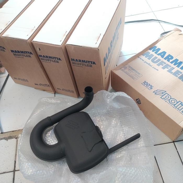 knalpot bigbox Polini vespa super sprint original baru cakep