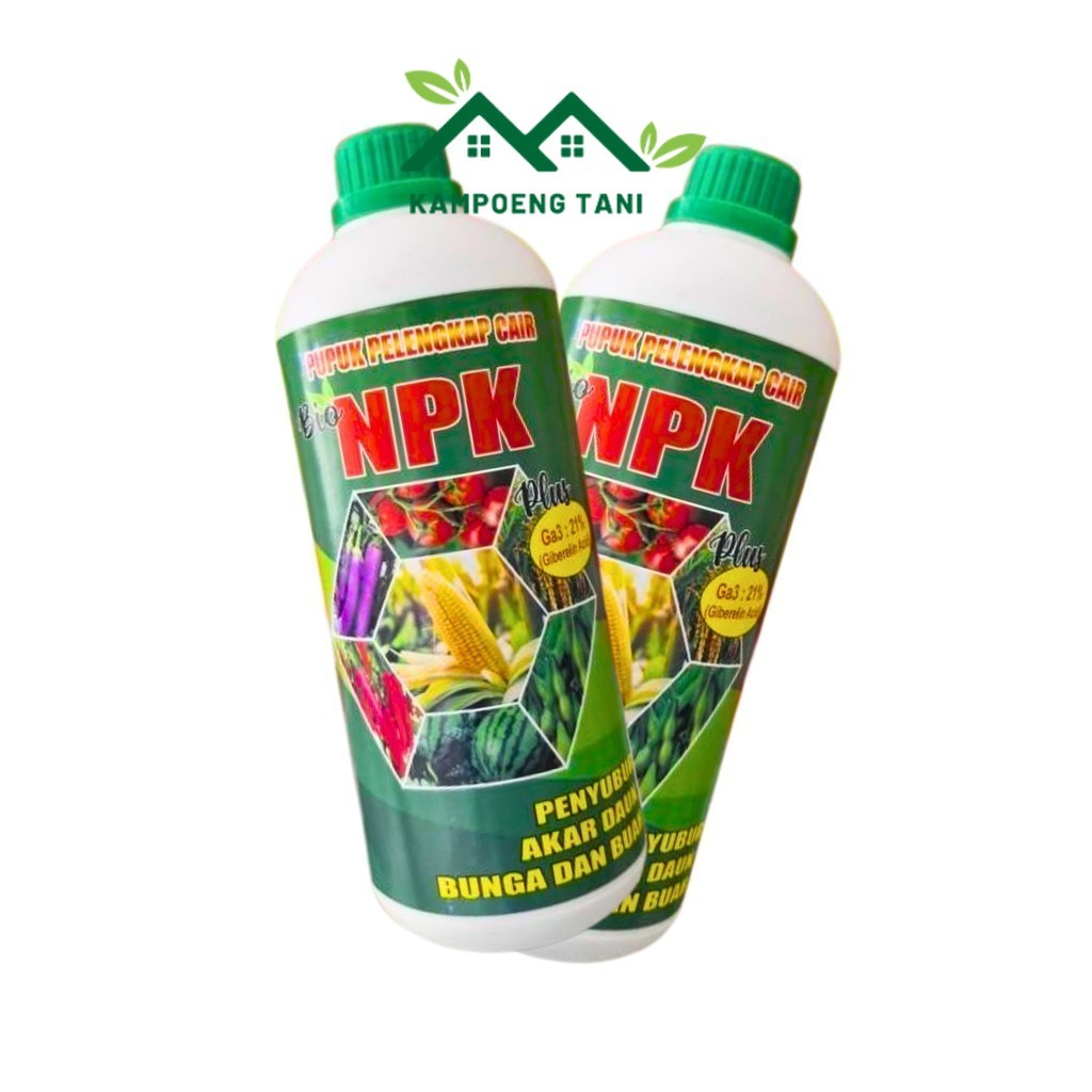 BIO NPK Plus 1 Liter Pupuk Cair Makro Mikro Berkualitas Untuk Pertanian