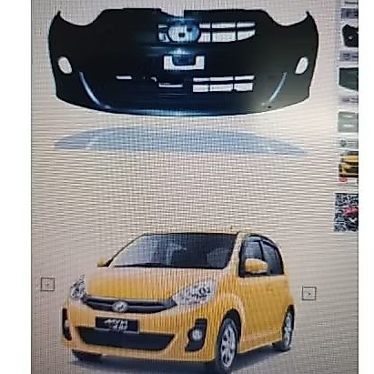 Bemper bumper depan Sirion Siryon Siriyon SE 2011 2012 2013 2014 Myvi NHF baru Malaysia