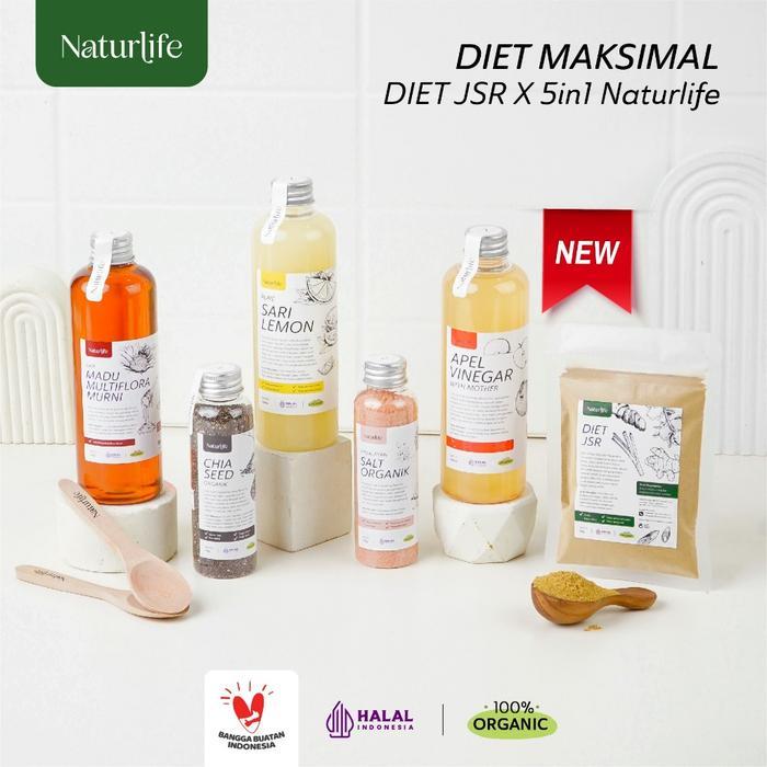 JSR DIET & PAKET 5 IN 1 DETOX NATURLIFE / DETOX RESEP SEHAT JSR / RAMUAN JSR / JSR DETOX / REMPAH JS