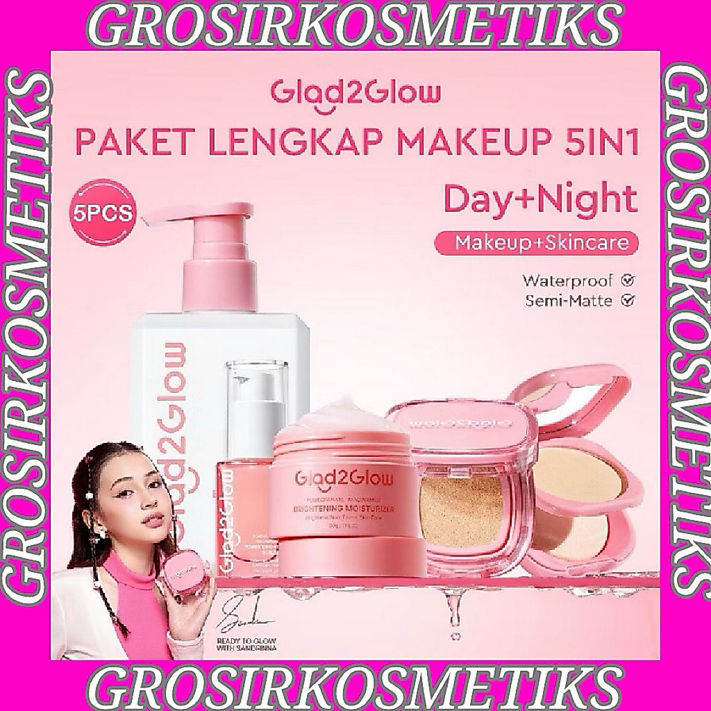 GLAD2GLOW CUSHION / GLAD2GLOW BEDAK PADAt/GLAD2GLOW CUSHION POWDER 2IN 1