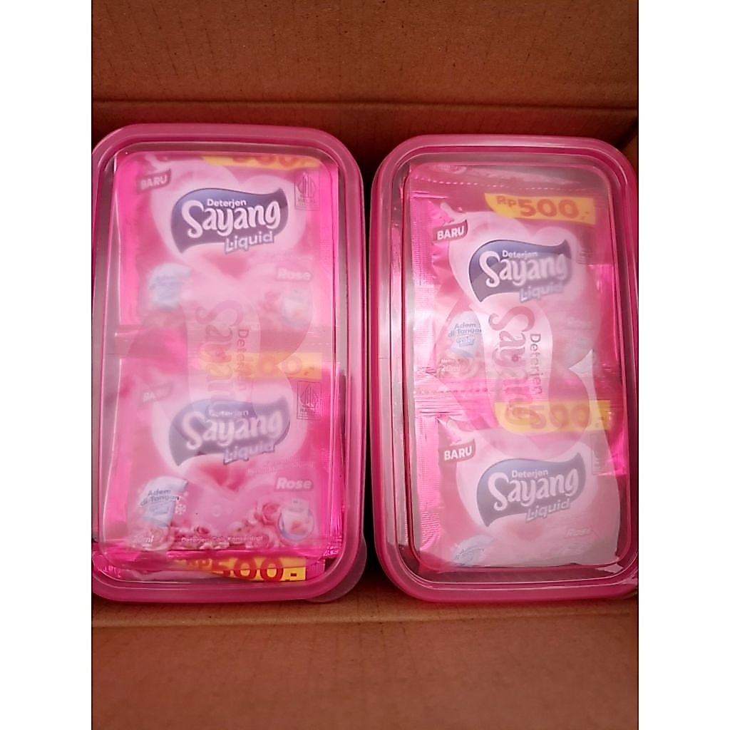 Detergent Sayang Renteng Bonus Tepak Isi 24 Sachet