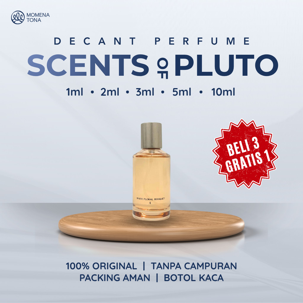 Scents Of Pluto Decant Share - Banana Sambac The Vanity Room White Floral Bouquet Travel Size 1ml 2m