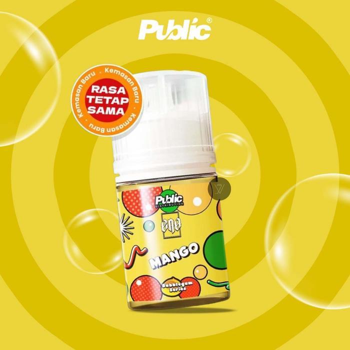 ENO Mango Bubblegum Freebase 60mL by Public - Liquid ELO ENO Mango