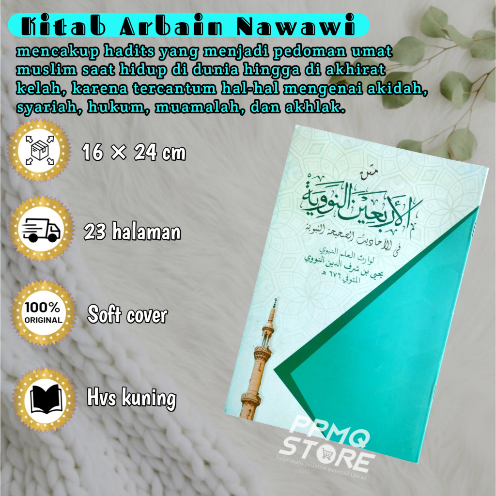 Yassaroh Store KITAB SYARAH ARBAIN NAWAWIYAH  | Arbain Nawawi Kosongan | Arbain Nawawi Renggang