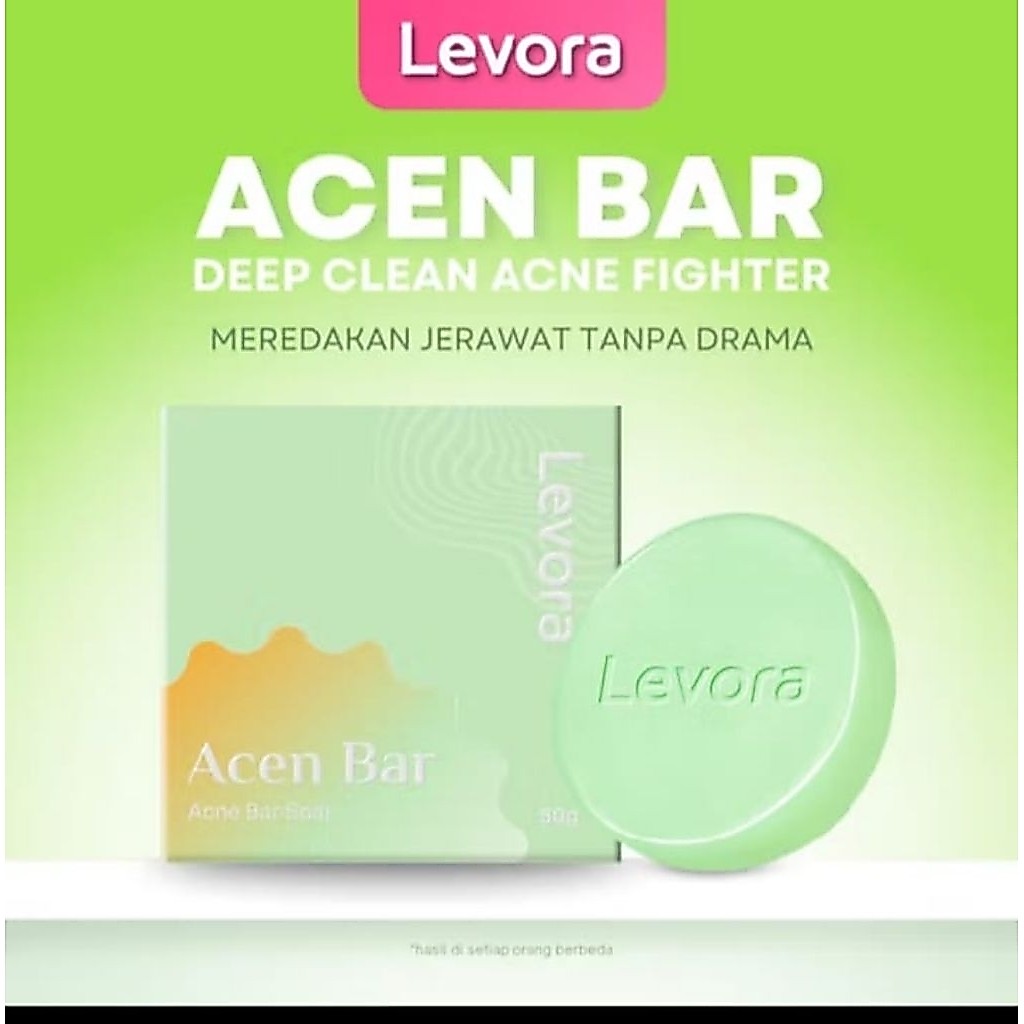 Levora Acen Bar Soap Acne Bar Soap Sabun Untuk Jerawat