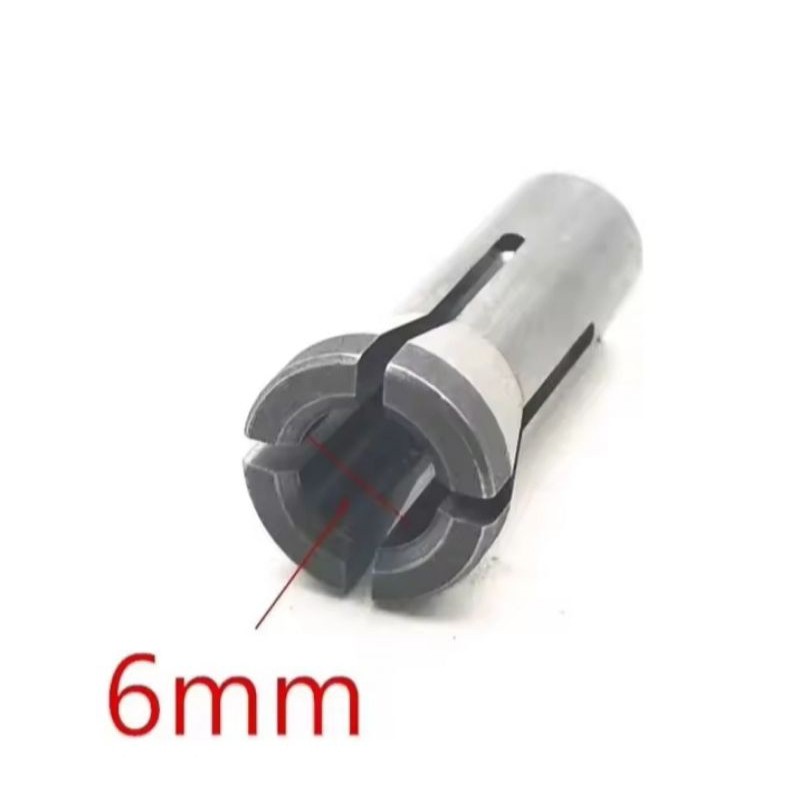 RETBO.ID Collet cone 6mm, collet chuck mesin die grinder Gerinda botol Makita mactec type  MT911, MT