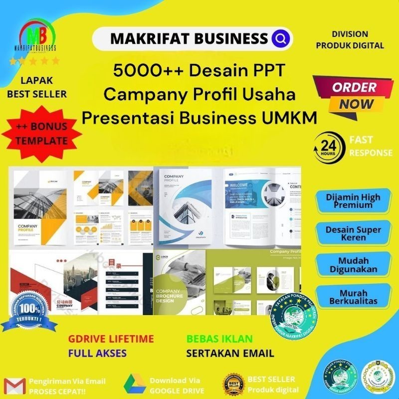 [TMP] 5000++ SLIDE TEMPLATE DESAIN COMPANY PROFILE PREMIUM FORMAT PPT SIAP EDIT SIAP PAKAI TERBARU 2