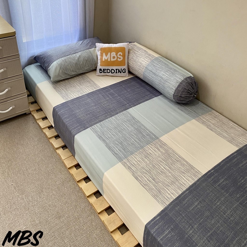 SEPREI UKUR 140X200 TINGGI 20CM DOUBLE KARET ANTI GESER / TINGGI KASUR 20