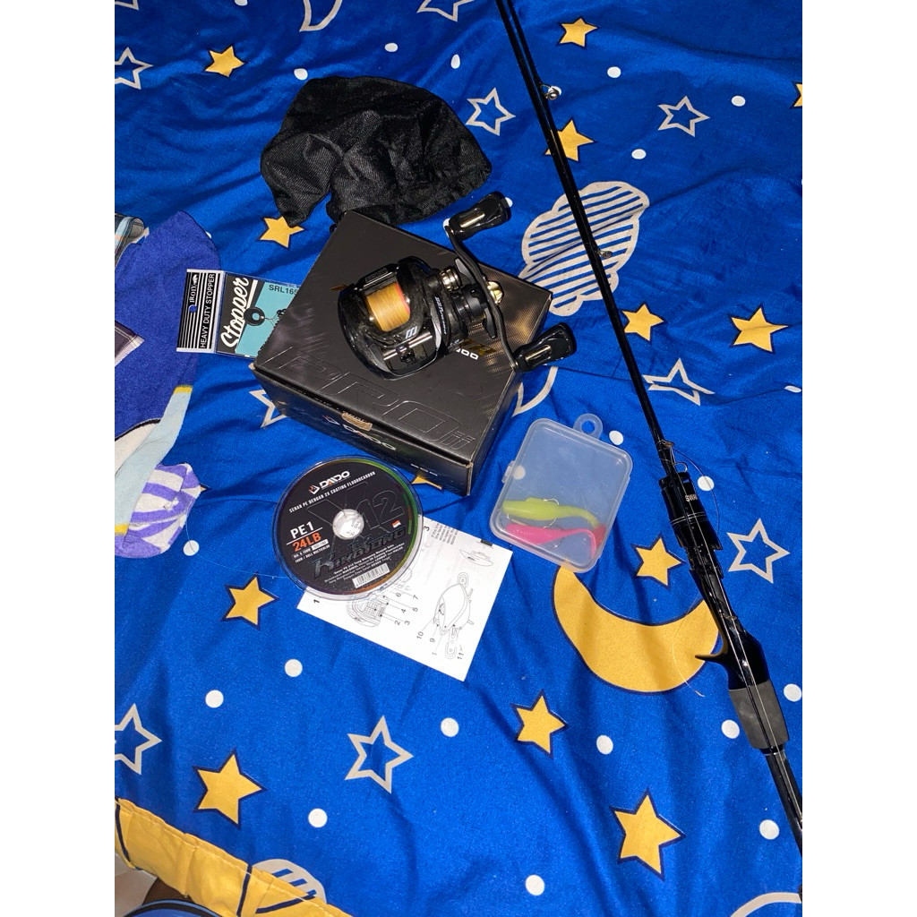 satu set pancing