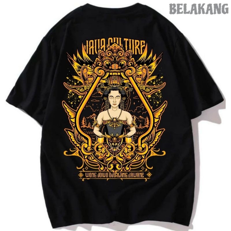 Kaos Baju Culture Java | Kaos Budaya Jawa | Culture Java Series