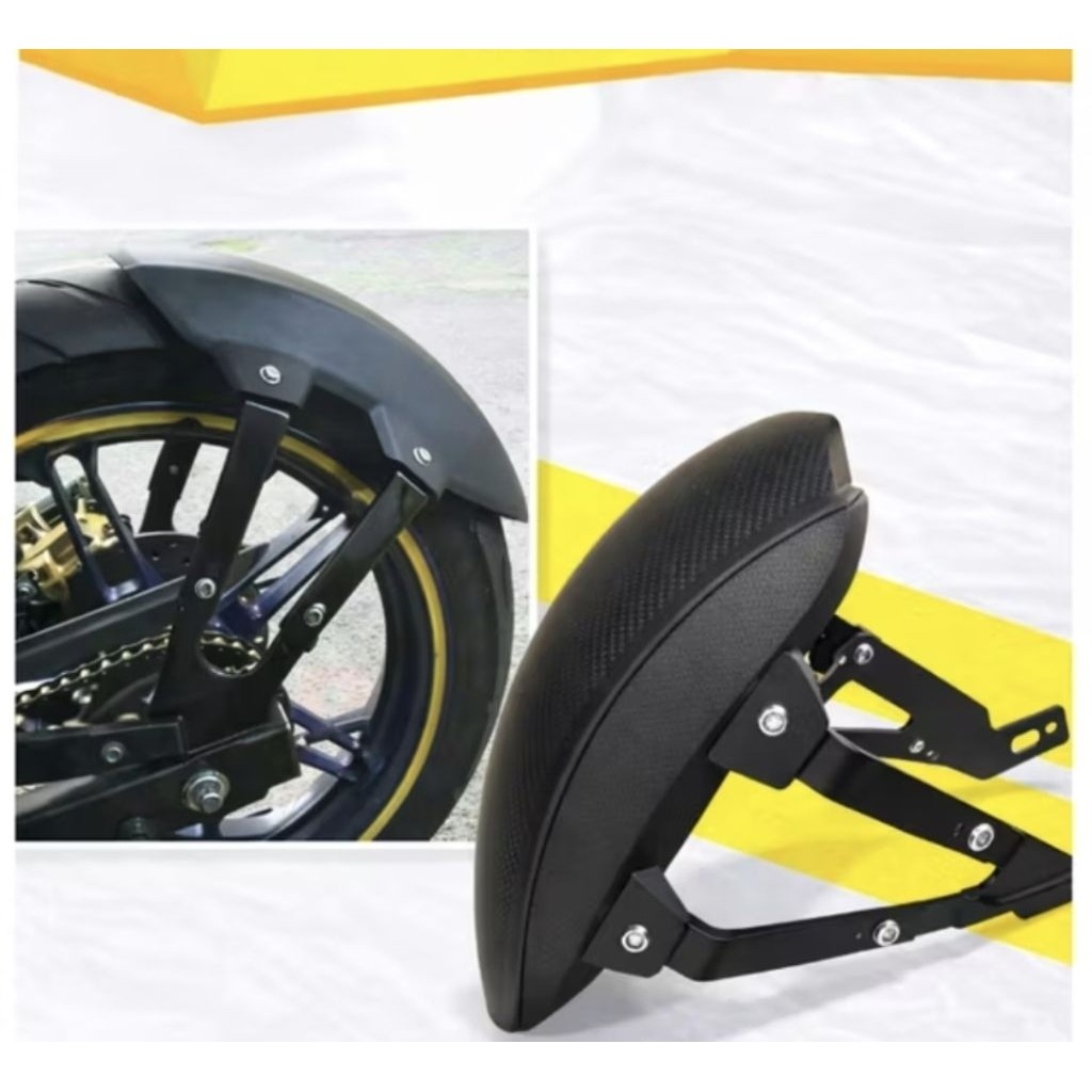 MUDGUARD SUZUKI GSX R15V2 R15V3 XABRE R25 OLD NEW SCORPIO XSR NINJA MUDGUARD SPAKBOR BELAKANG ANTI N