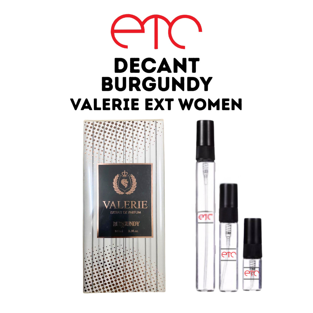 DECANT Parfum Burgundy Valerie Extrait De Parfum for Women