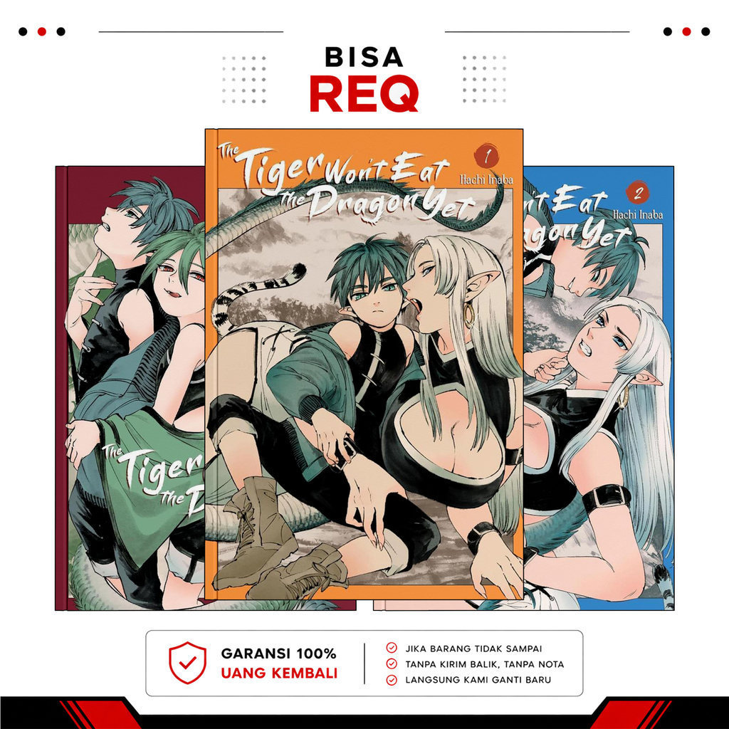 The Tiger Won't Eat the Dragon Yet, Vol. 1-4 ( Komik Manga ) by Hachi Inaba