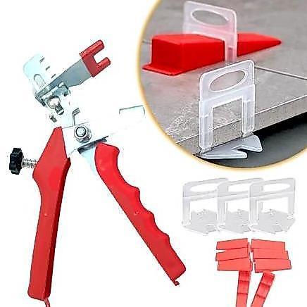 KEYMAZ Ubin Alat Perata Keramik Alat Dekorasi Ubin Keramik Alat Set Dekorasi Ubin Sistem Leveling