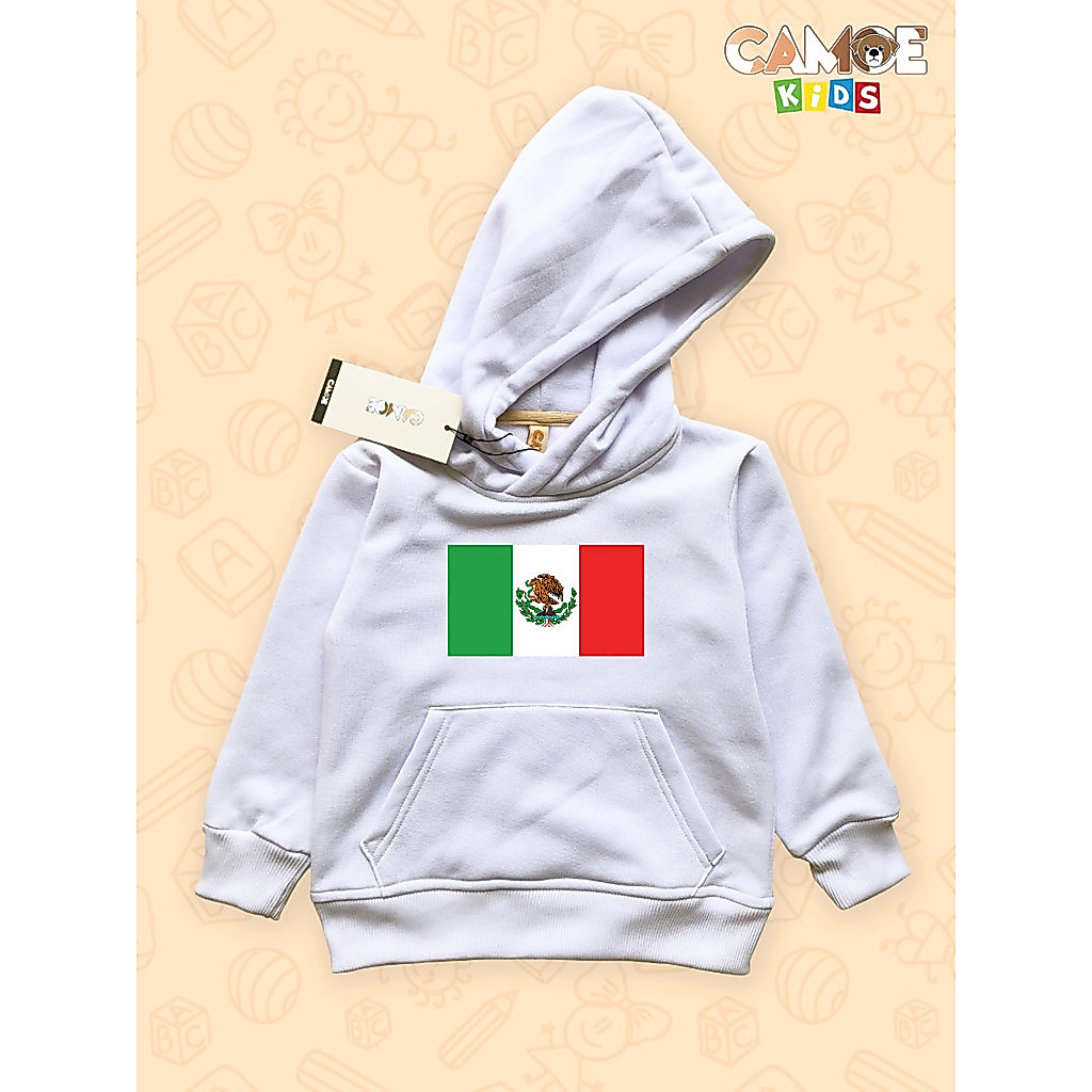 Jaket Hoodie Anak KIDS Bendera MEXICO Piala Dunia World Cup