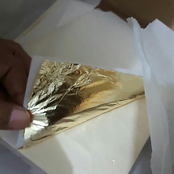 Gold Leaf Paper / Prada kertas Emas