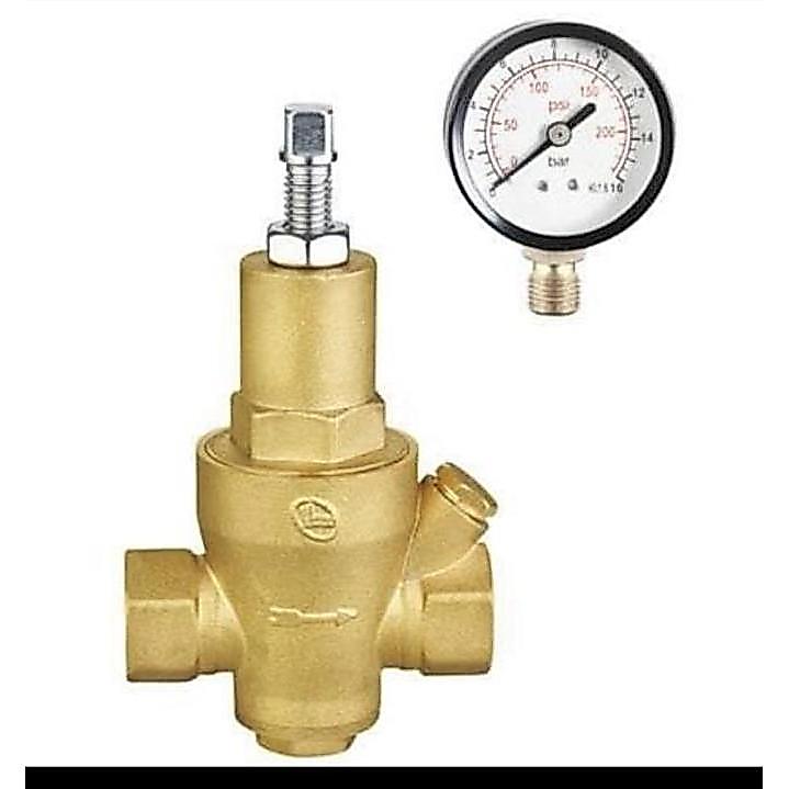 Promo PRV Pressure Reducing Valve kuningan drat 3/4" inch / PRV Bronze Diskon