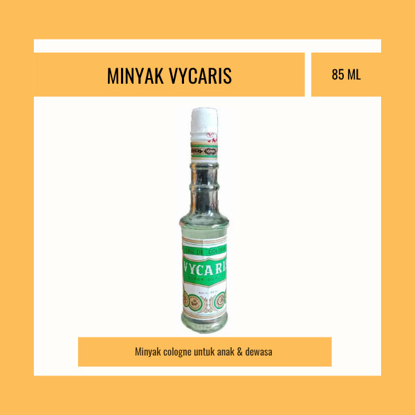 MINYAK VYCARIS EAU DE COLOGNE 85 ML - MINYAK FORA KOMPRES DEMAM