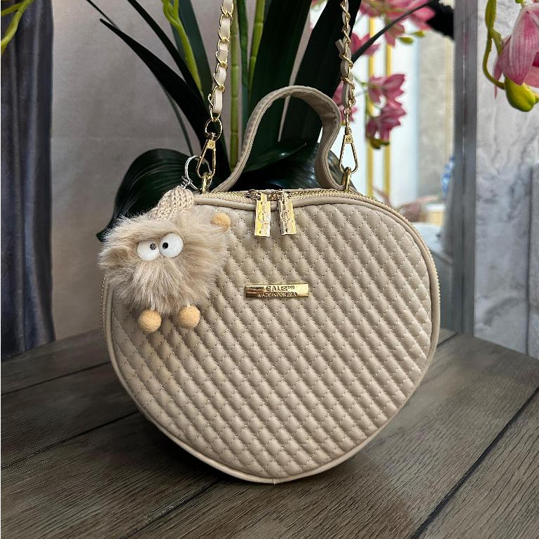 CG56RD CALEP - LOVE BAG Series / Tas Selempang & Bahu Wanita