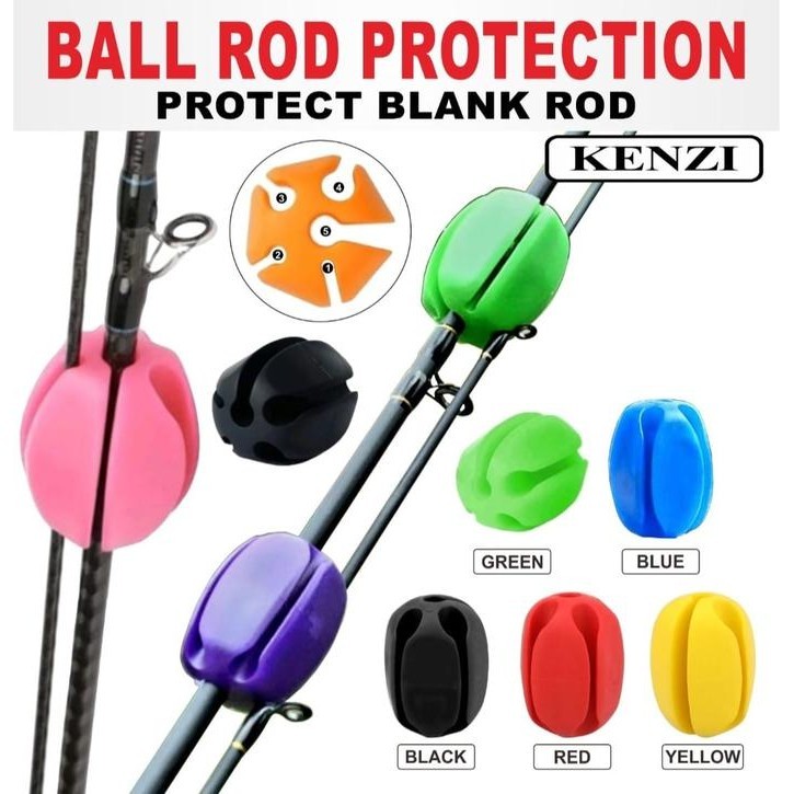 KENZI BALL ROD PROTECTION / PROTEC BLANK ROD - BLACK