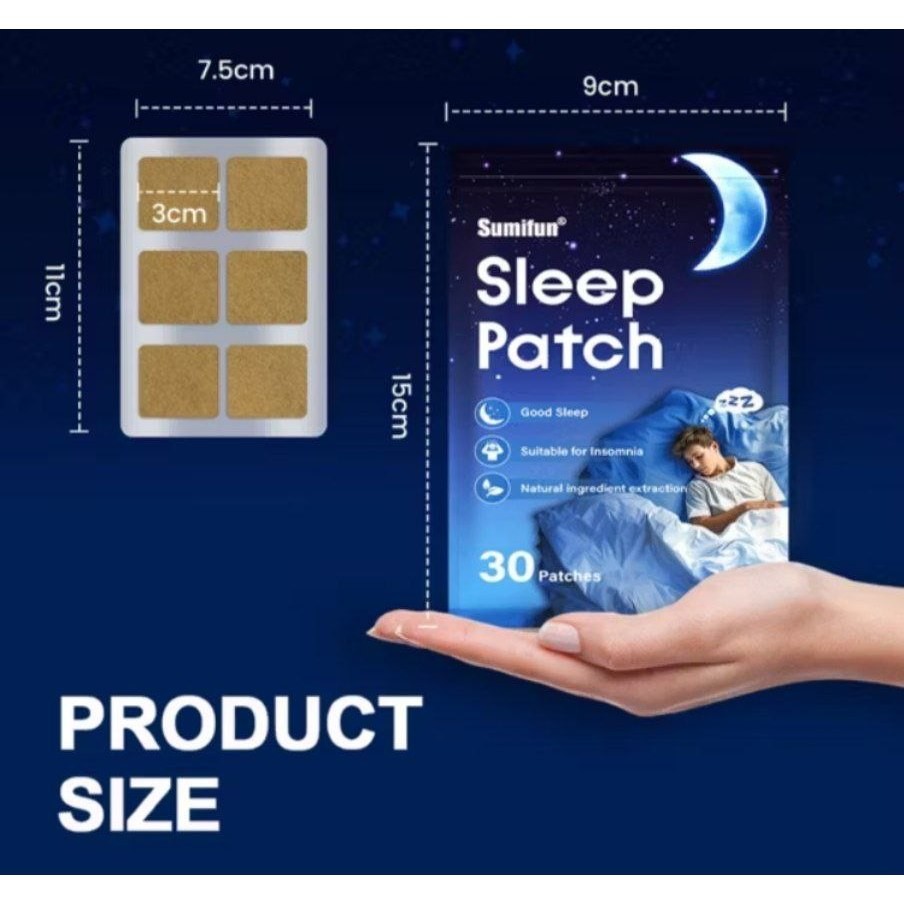 Sleeping Patch Sleep Patch /Sleep Patch 30pcs Good Night Sleep Patch Plester Tidur BEST QUALITY | IF