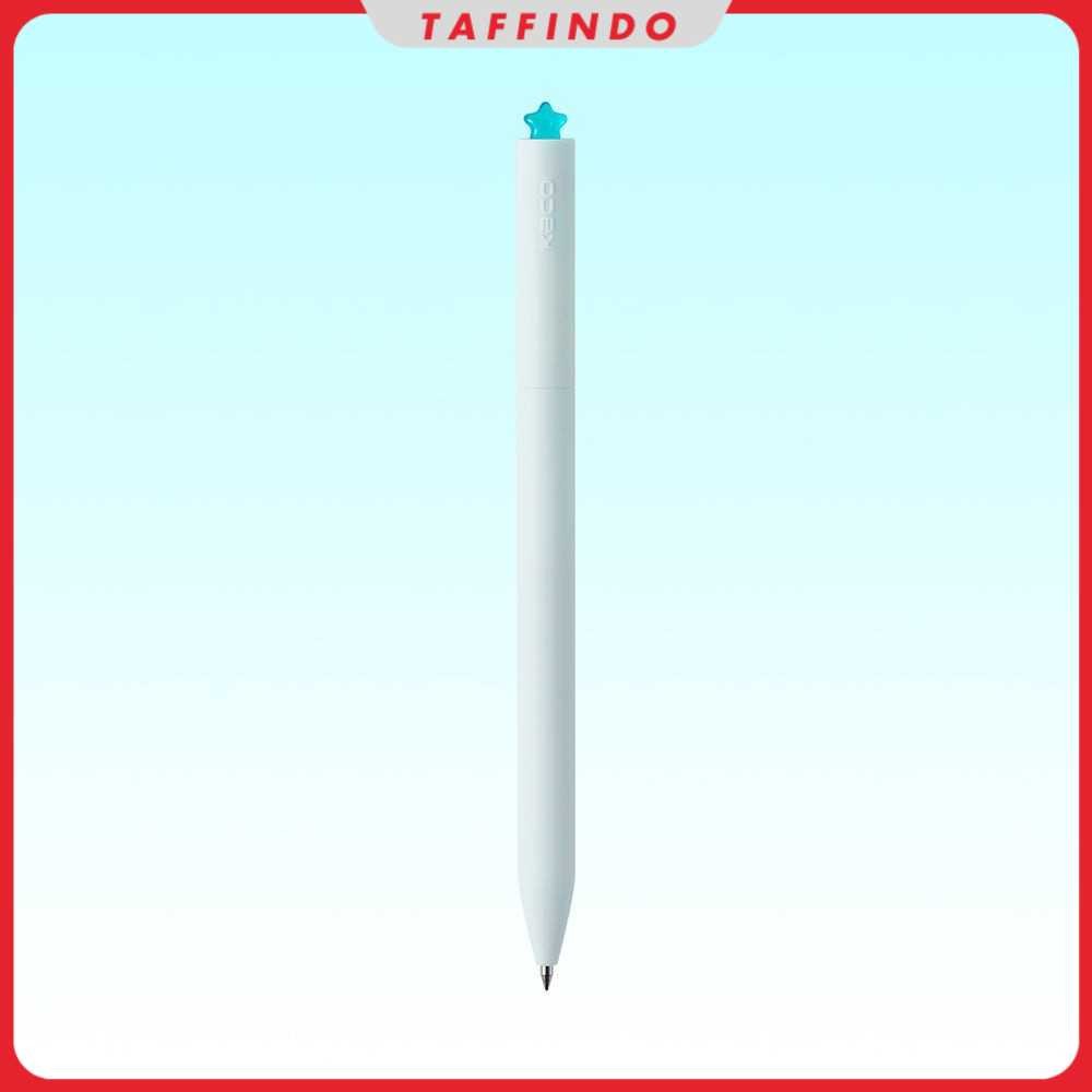 

Kaco Pena Pulpen Gel Dual Ballpoint Black Ink Star Deco 0.5mm 1 PCS - K1055