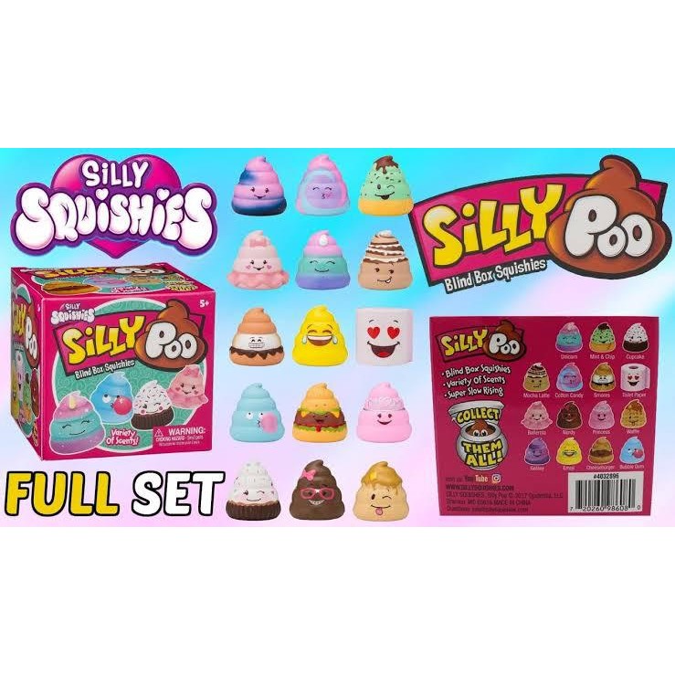 Mainan Silly Poo Squishy Blind Box Hadiah Anak - HARGA SATUAN RANDOOM