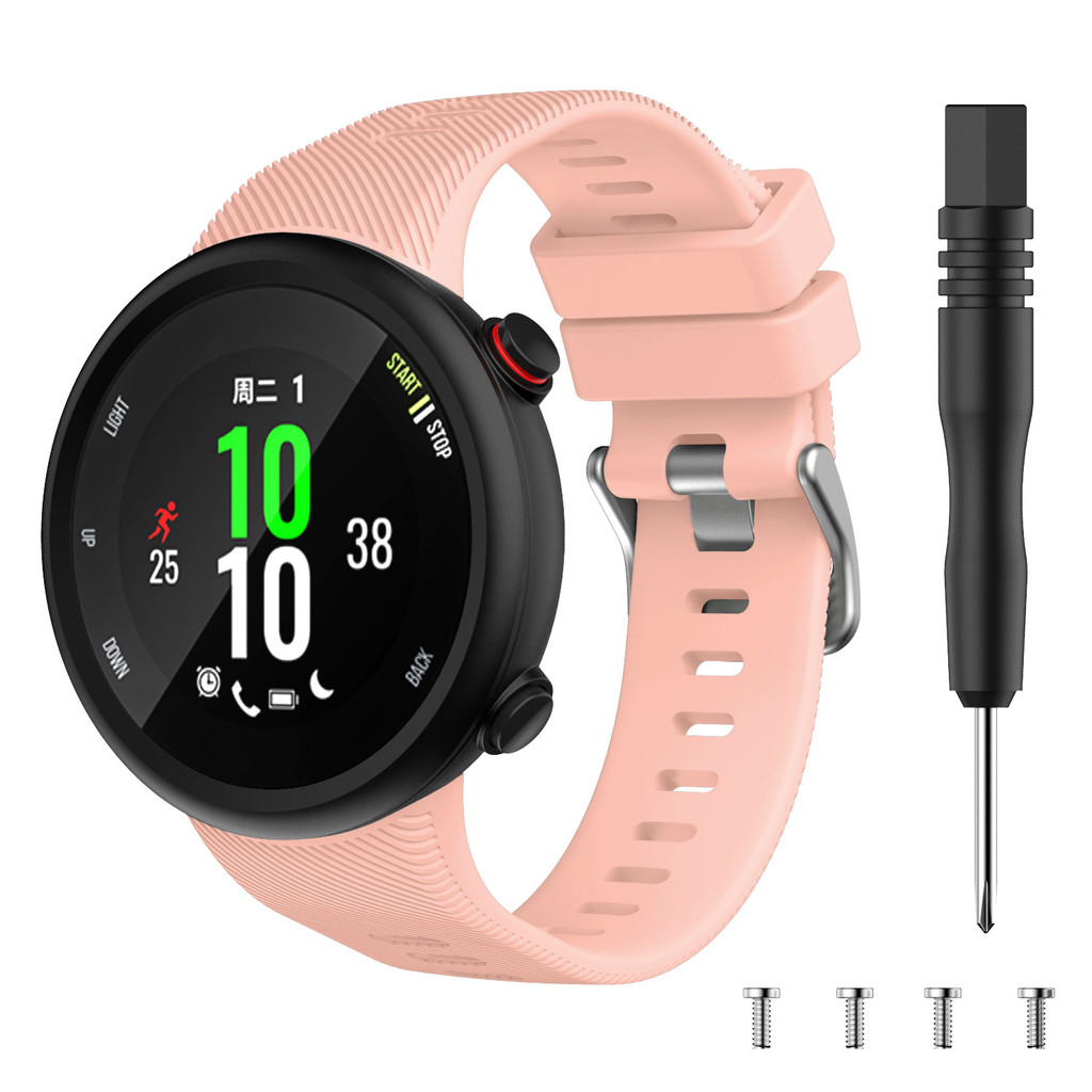 high quality Silicone Strap For Garmin Swim 2 Smart Watch band Sport Wristband for Garmin Forerunner