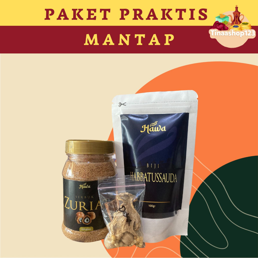 

PAKET PRAKTIS MANTAP , Serbuk Zuriat , Habbatussauda Termurah berkualitas super Premium Tinaashop123
