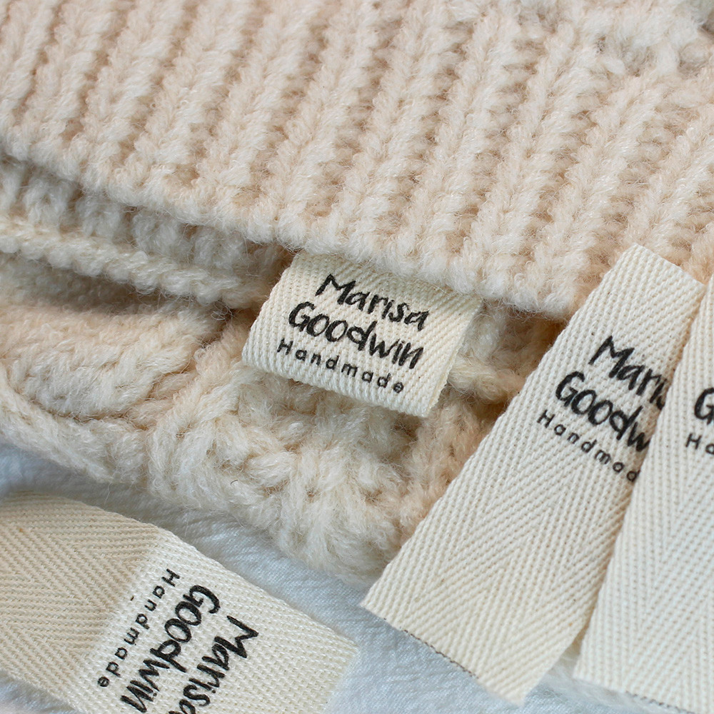 

25X60mm,Twill labels,clothing labels,custom personalized labels,used for sewing,name,handmade folded organic cotton fabric(2079)