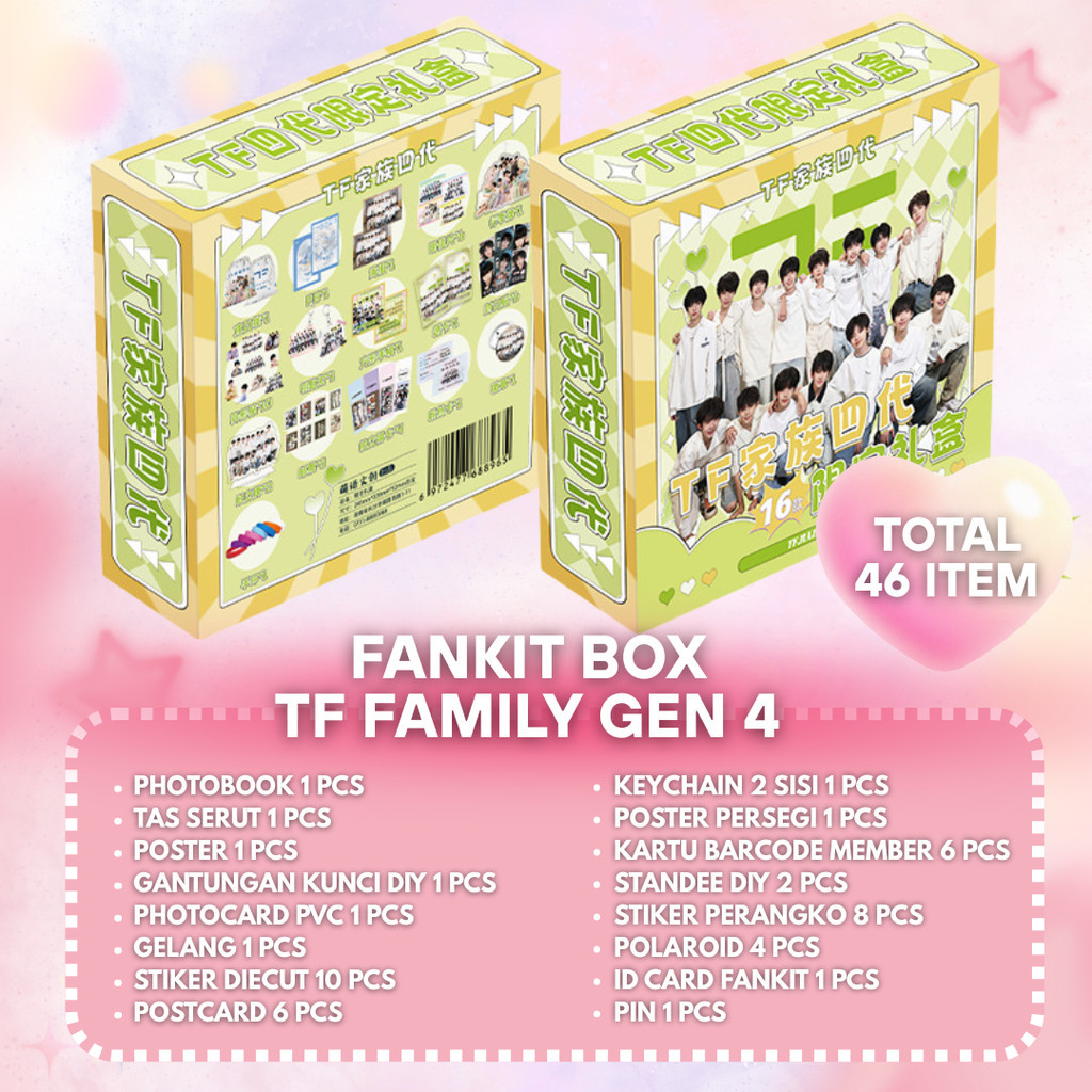 [TS] FANKIT BOX TF FAMILY GEN 4 MURAH BONUS BANYAK READY STOCK TERBATAS UNOFFICIAL PRODUK CHINA MEMB