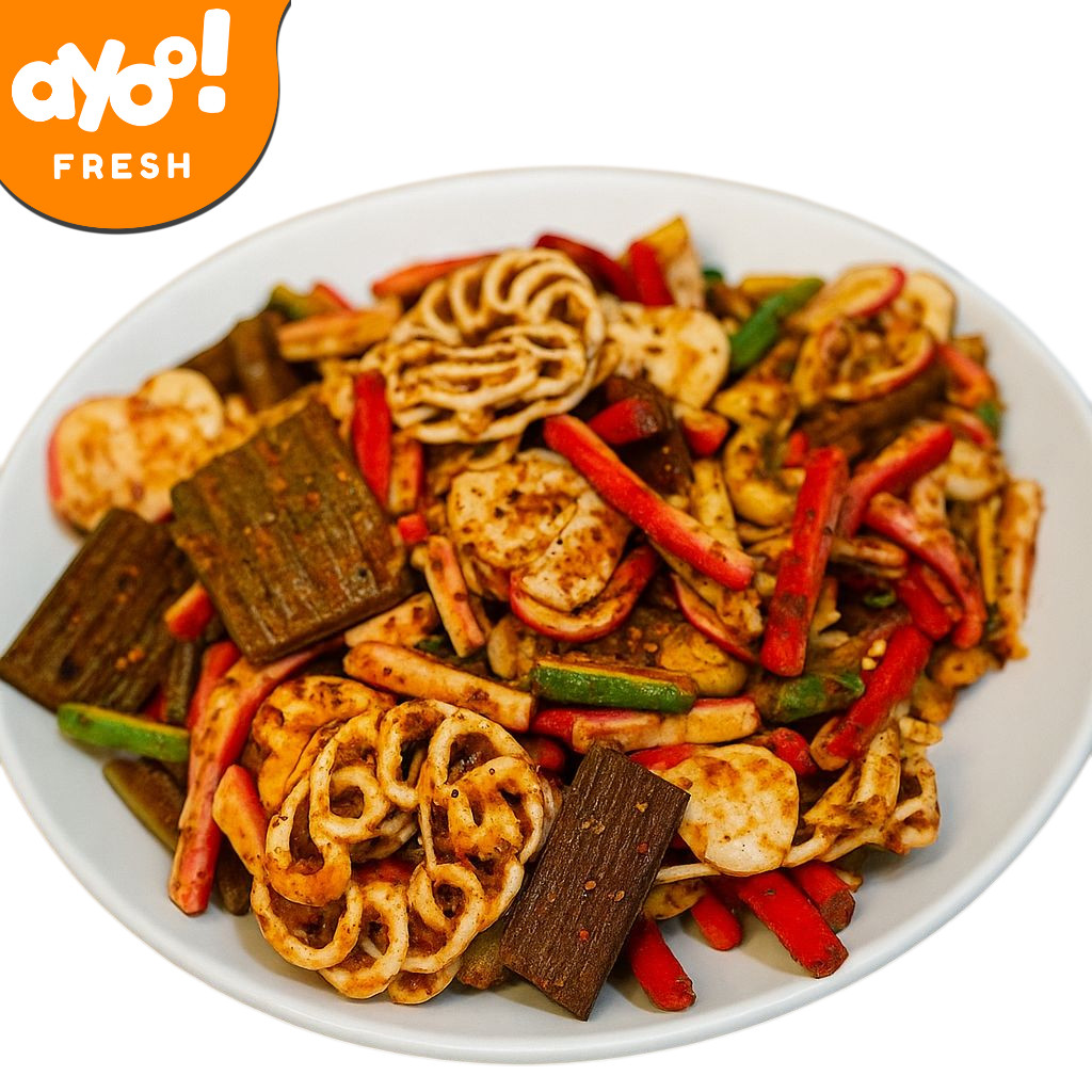 

Kerupuk Seblak Mix 250gr