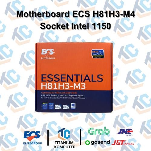 Motherboard ECS H81H3-M4 Socket Intel 1150 - Mainboard