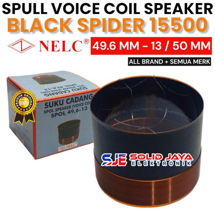 SPUL SPEAKER BLACK SPIDER 15500 49.6 MM 13 - 50 MM SEPUL 49,6 MM 49,6MM 49.6MM 50MM SPOL SPOLL SPOOL