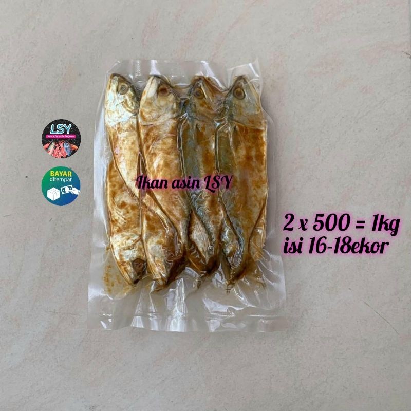 

ikan asin peda merah / kembung baceman (size jumbo) 1 kg