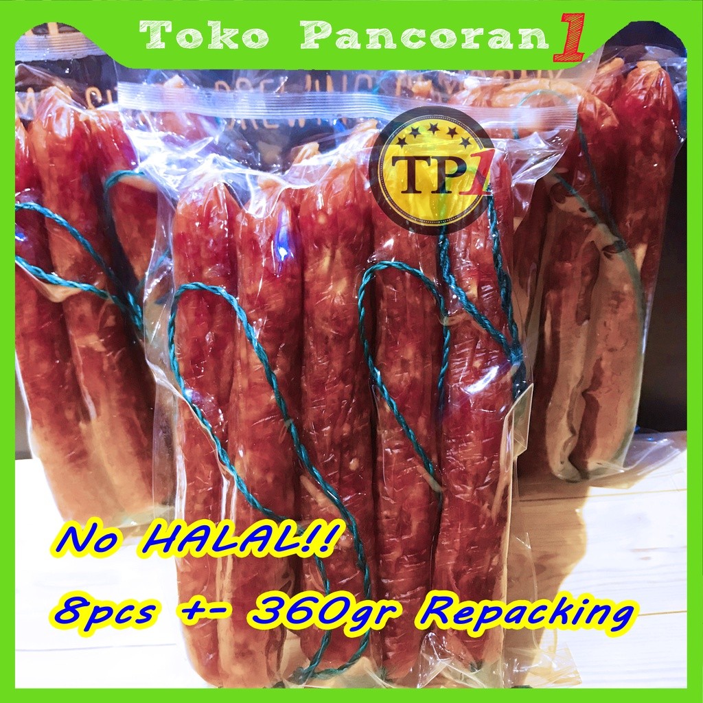 

Sosis Babi Lapchiong Lapciong Lap Chiong Lap Ciong 8pcs NON HALAL