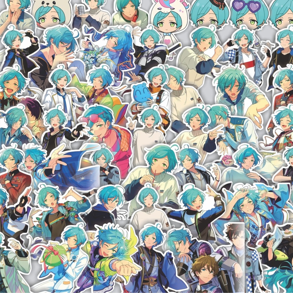 

Stiker Cutting Pack Stiker Anime Karakter Kanata Shinkai Isi 100Pcs Series Aesthetic Lucu Keren Untuk Koper Bahan Vynil