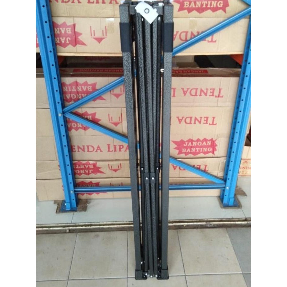 Kerangka Besi Tenda Lipat 3x3 (Tidak Termasuk Atap Tenda)