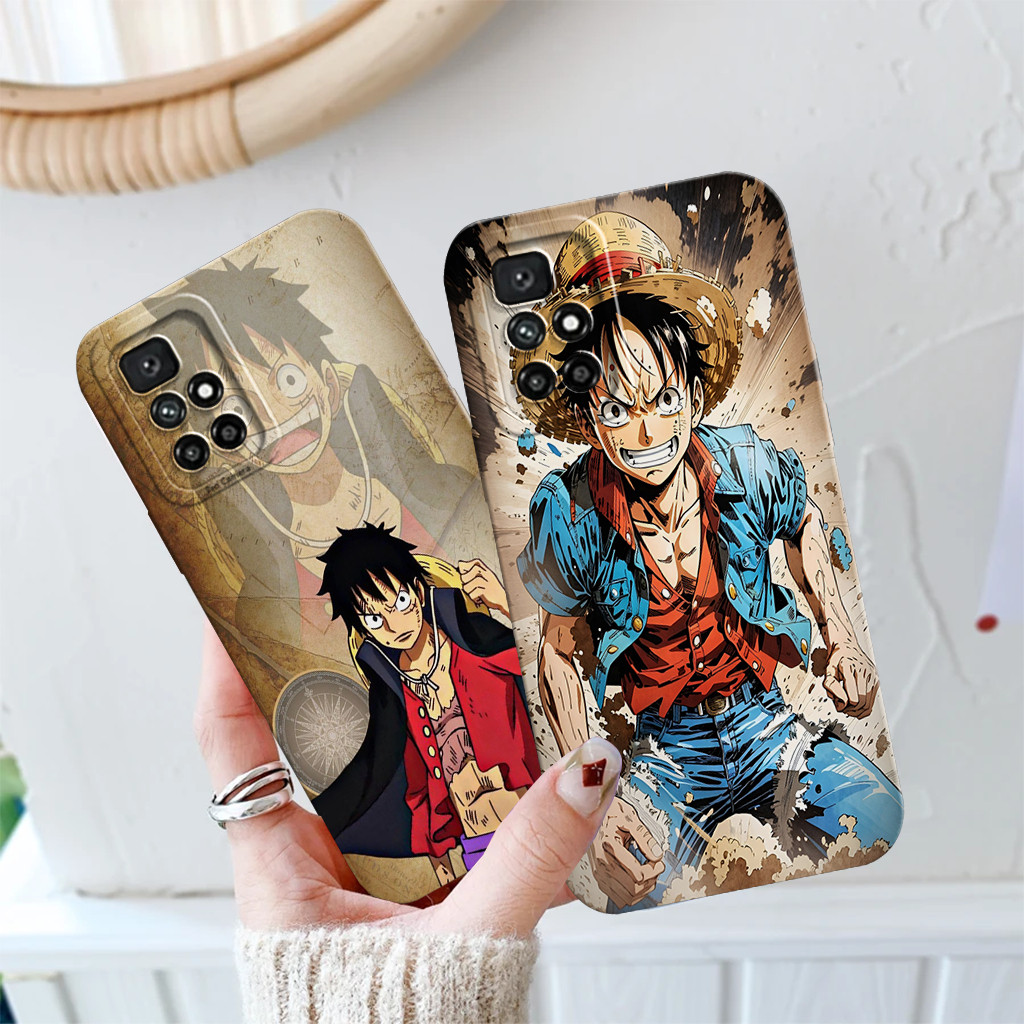 Case Redmi 10 4G/5G / Note 11 11s / Note 11 5G Motif One Piece Softcase Pro Camera Lentur