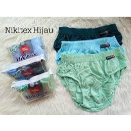 3PCS Celana Dalam Pria NIKITEX Termurah • CD Cowok Dewasa Nyaman