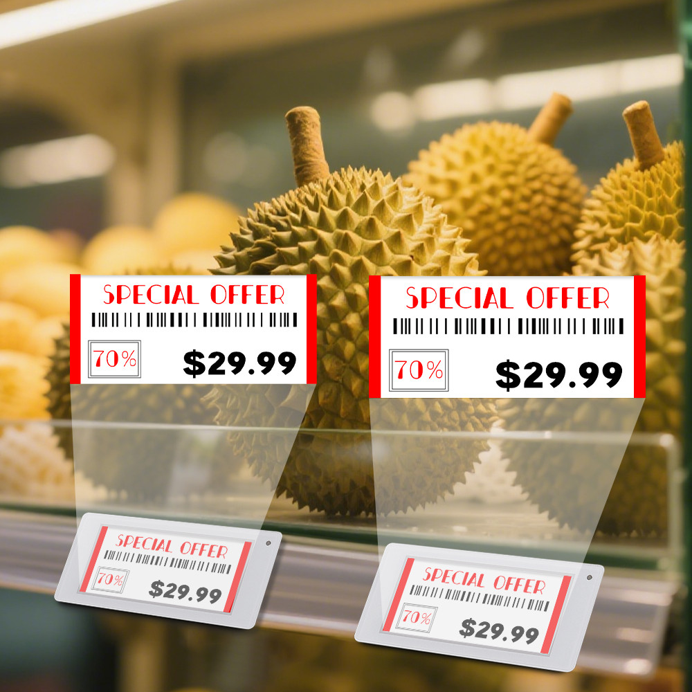 

Digital Office Sign Food Label Signs Digital Signage For Restaurants Esl Label Manufacturers