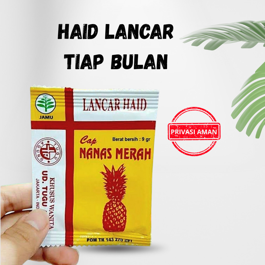 

suplemen herbal ecer Jamu Cap Nanas Merah 1 saset