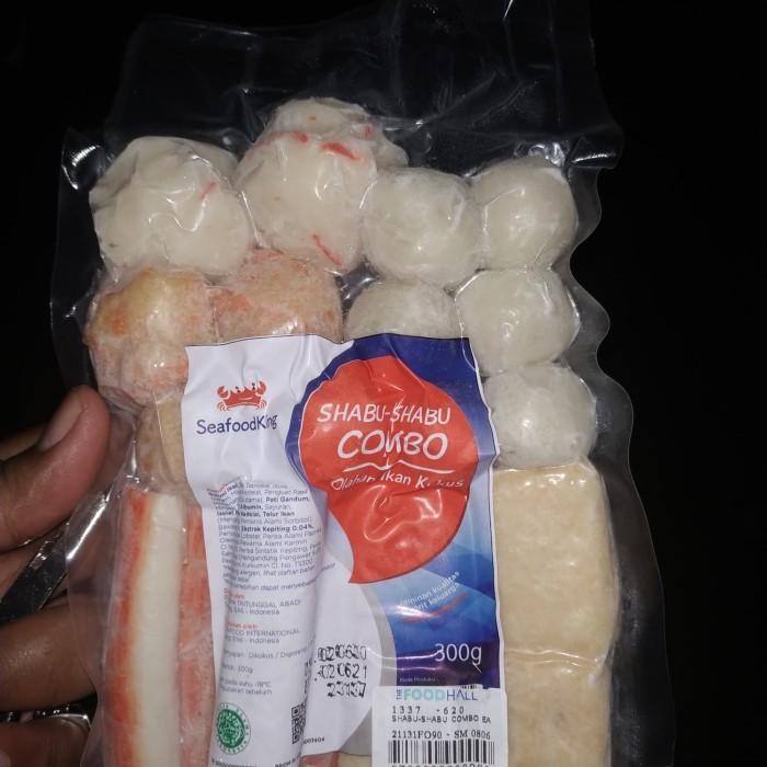 

Seafood king Combo Shabu-Shabu Olahan ikan Kukus 300gr