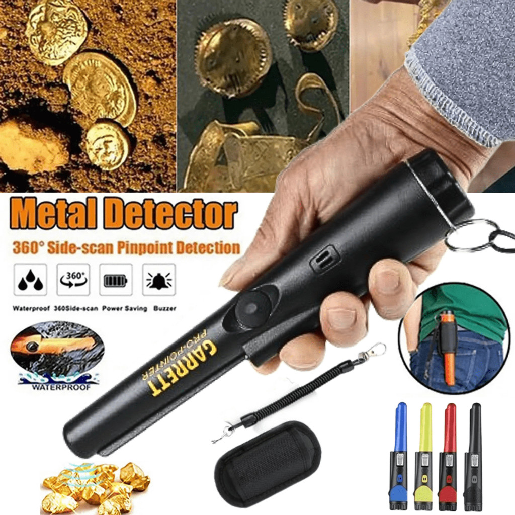 GP-Pointer Detektor Logam Mas Perak Dalam Tanah Jarak Jauh Metal Pinpointer Garrett Tahan Air